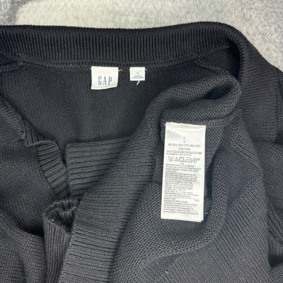 GAP Long Sleeve Collared Sweater - Picture 6 of 6